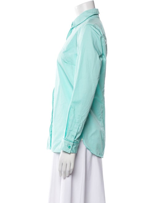 Emilio Pucci Long Sleeve Button-Up Top