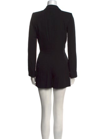 Emilio Pucci Virgin Wool V-Neck Romper