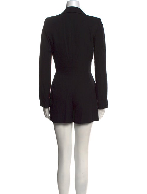 Emilio Pucci Virgin Wool V-Neck Romper