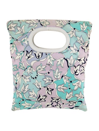 Emilio Pucci Canvas Top Handle Bag