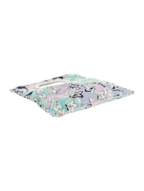 Emilio Pucci Canvas Top Handle Bag