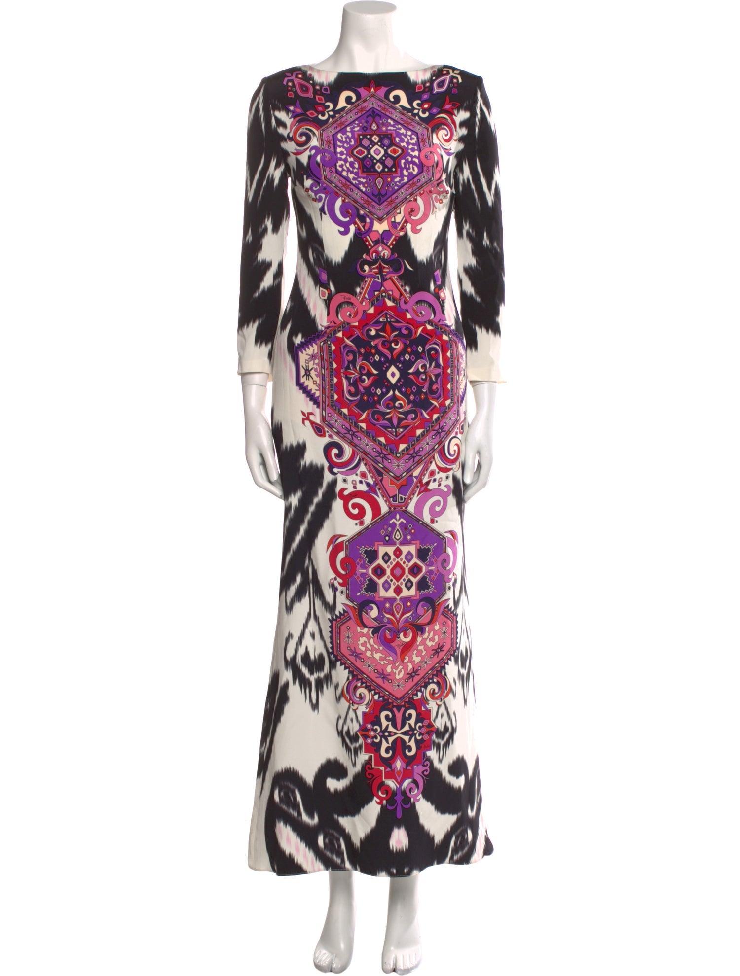 Emilio Pucci Silk Long Dress