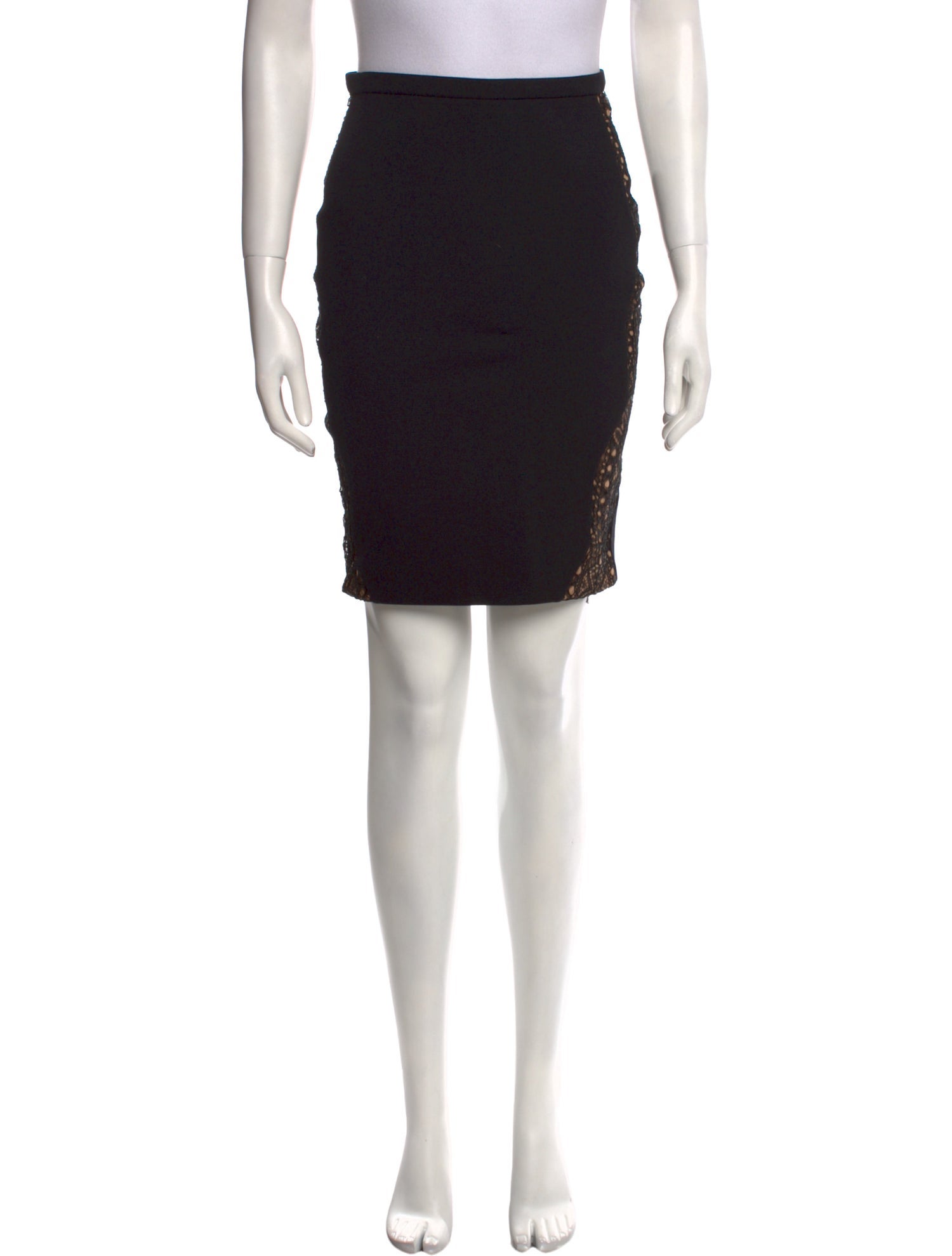 Emilio Pucci Lace Trim Embellishment Knee-Length Skirt