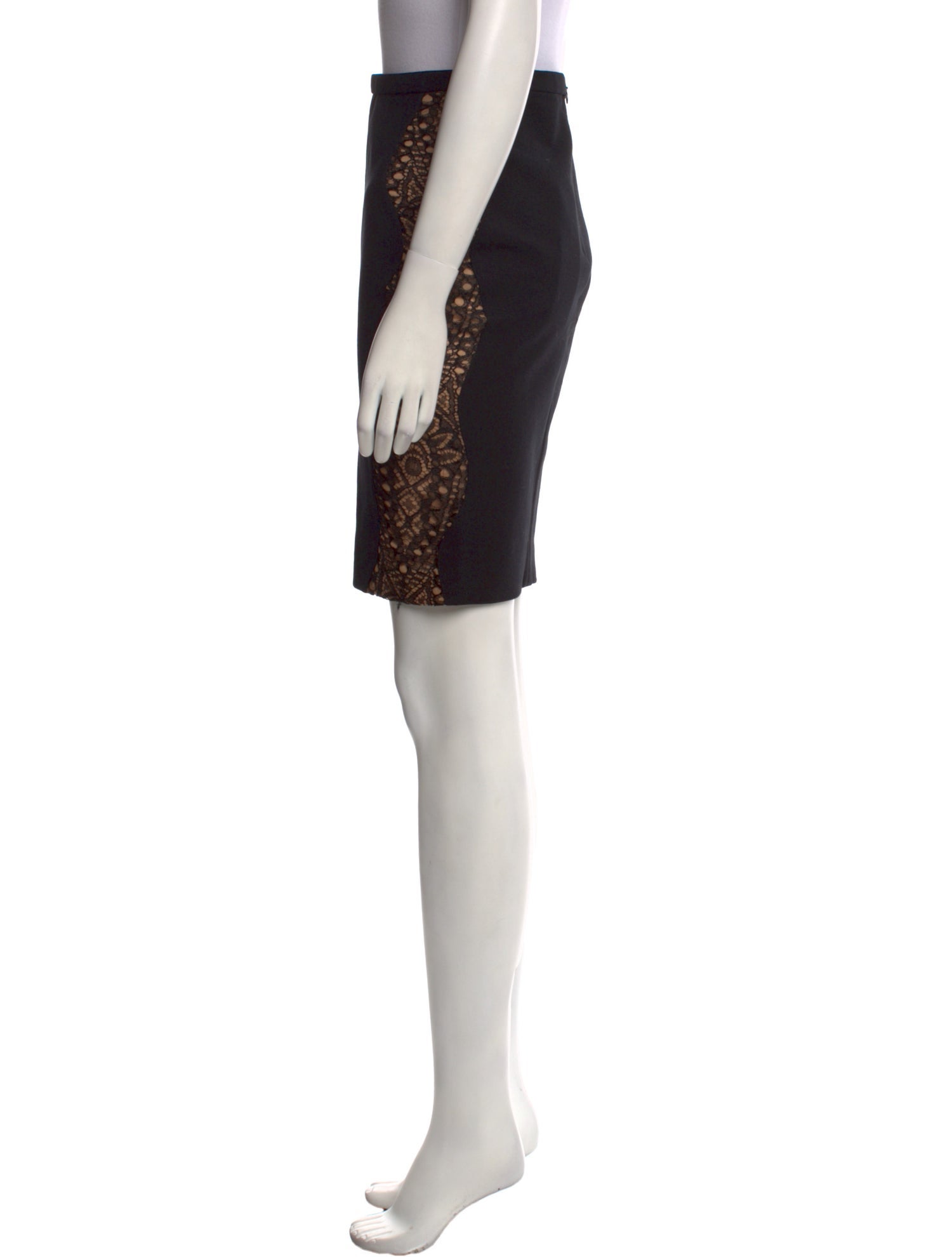 Emilio Pucci Lace Trim Embellishment Knee-Length Skirt