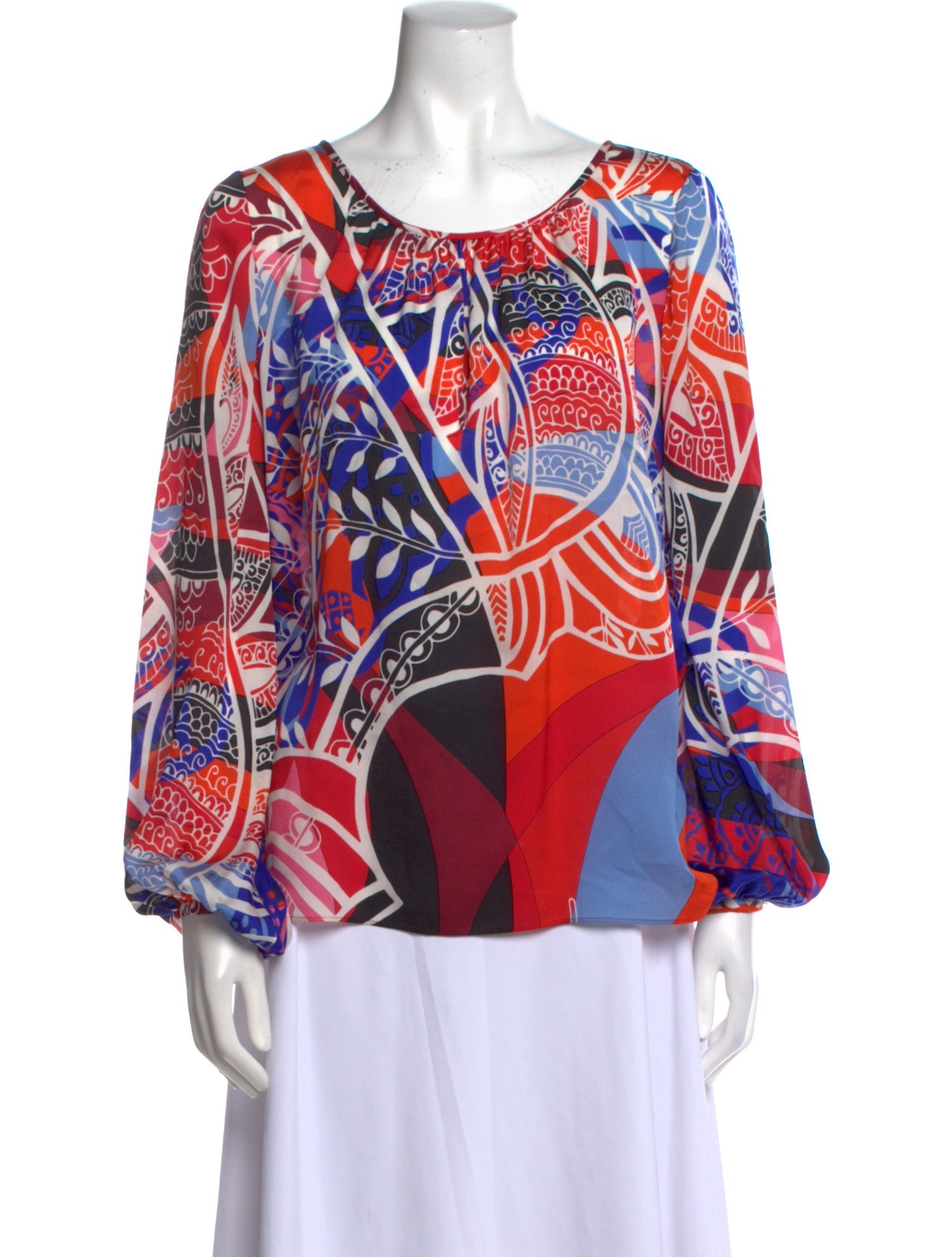 Emilio Pucci Silk Printed Blouse
