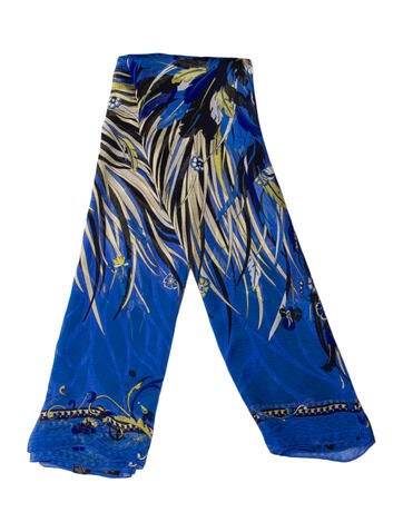 Emilio Pucci Scarves and Shawls Silk Printed Bandana