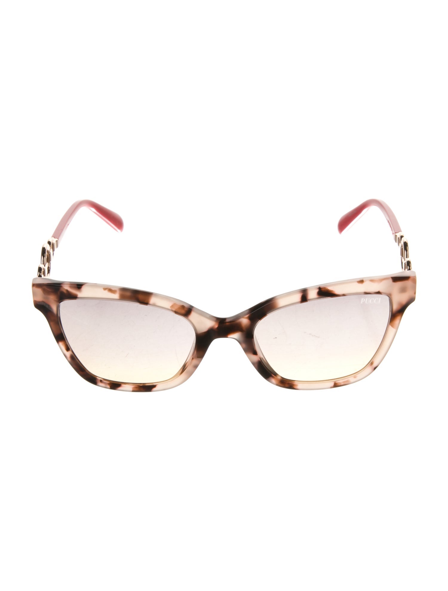 Emilio Pucci Cat-Eye Tinted Sunglasses