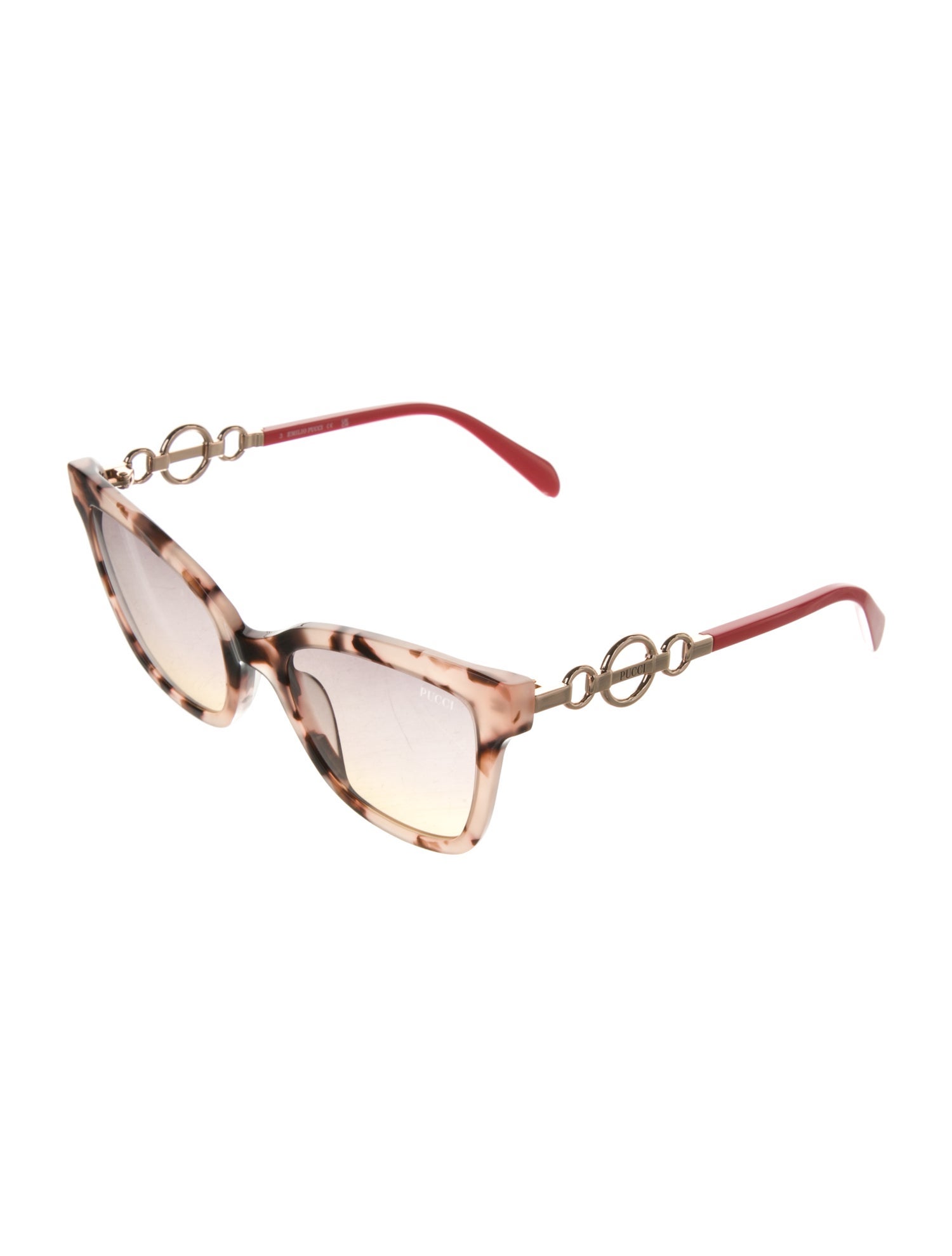 Emilio Pucci Cat-Eye Tinted Sunglasses