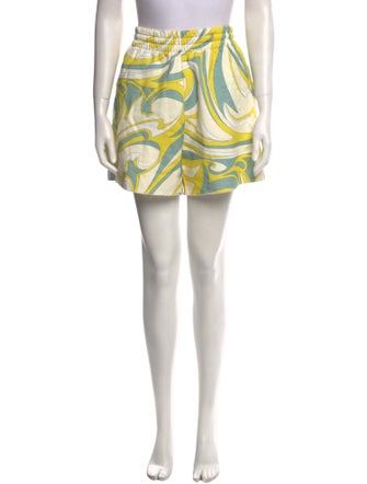 Emilio Pucci Printed Mini Shorts