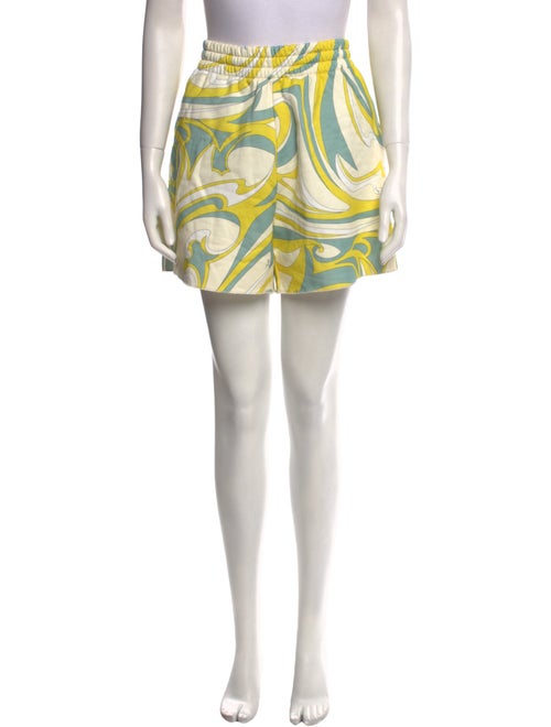 Emilio Pucci Printed Mini Shorts