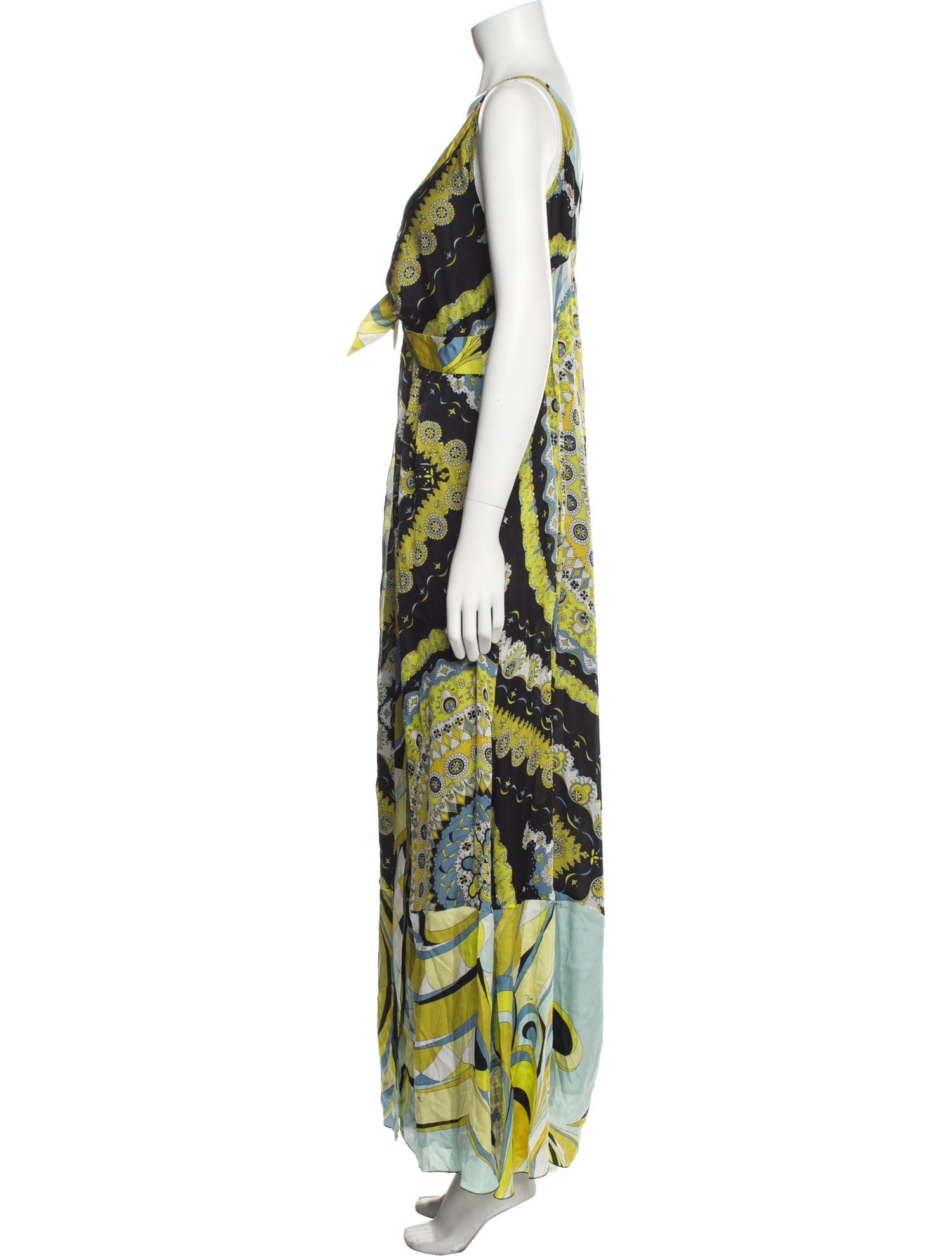 Emilio Pucci Printed Long Dress