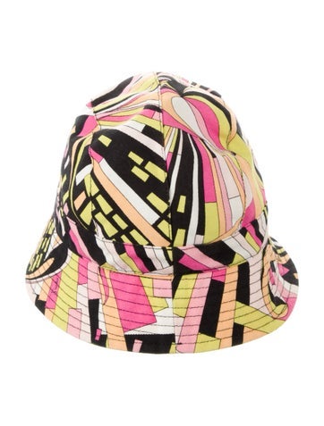 Emilio Pucci Hats Cotton Bucket Hat