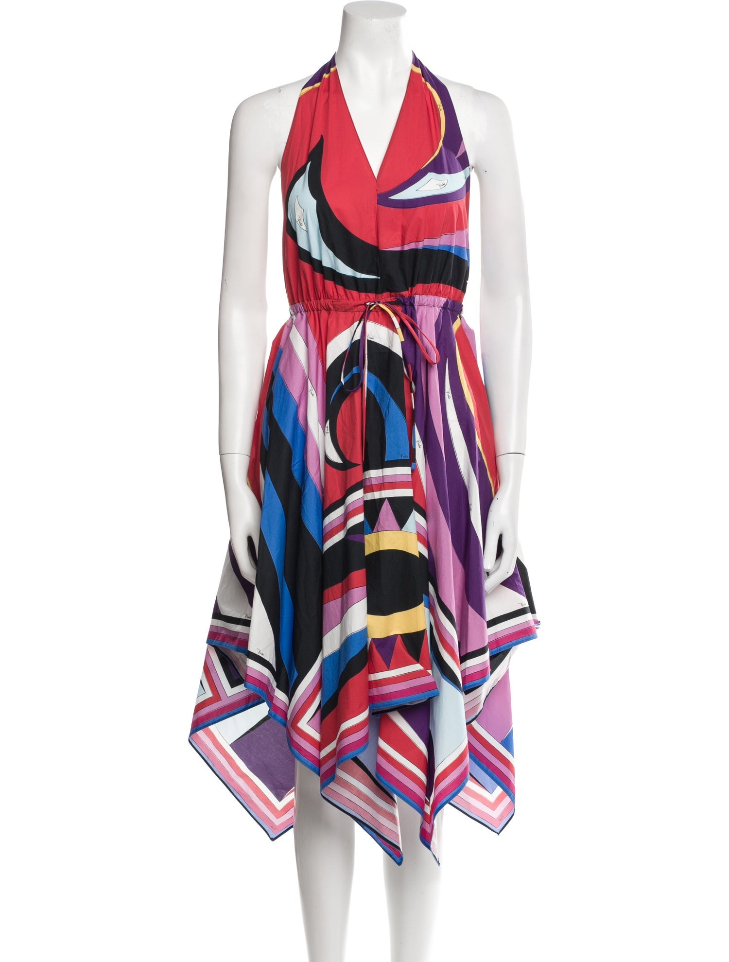 Emilio Pucci Printed Long Dress