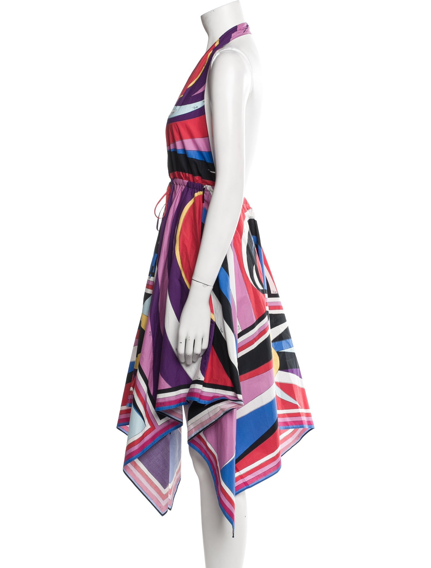 Emilio Pucci Printed Long Dress
