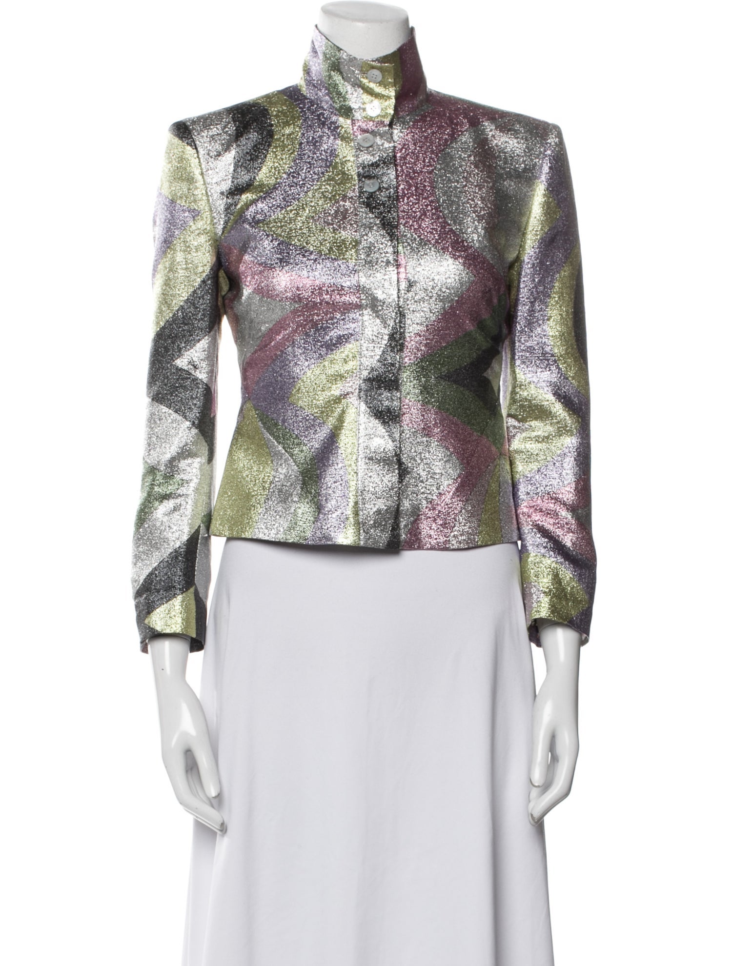 Emilio Pucci Silk Printed Jacket