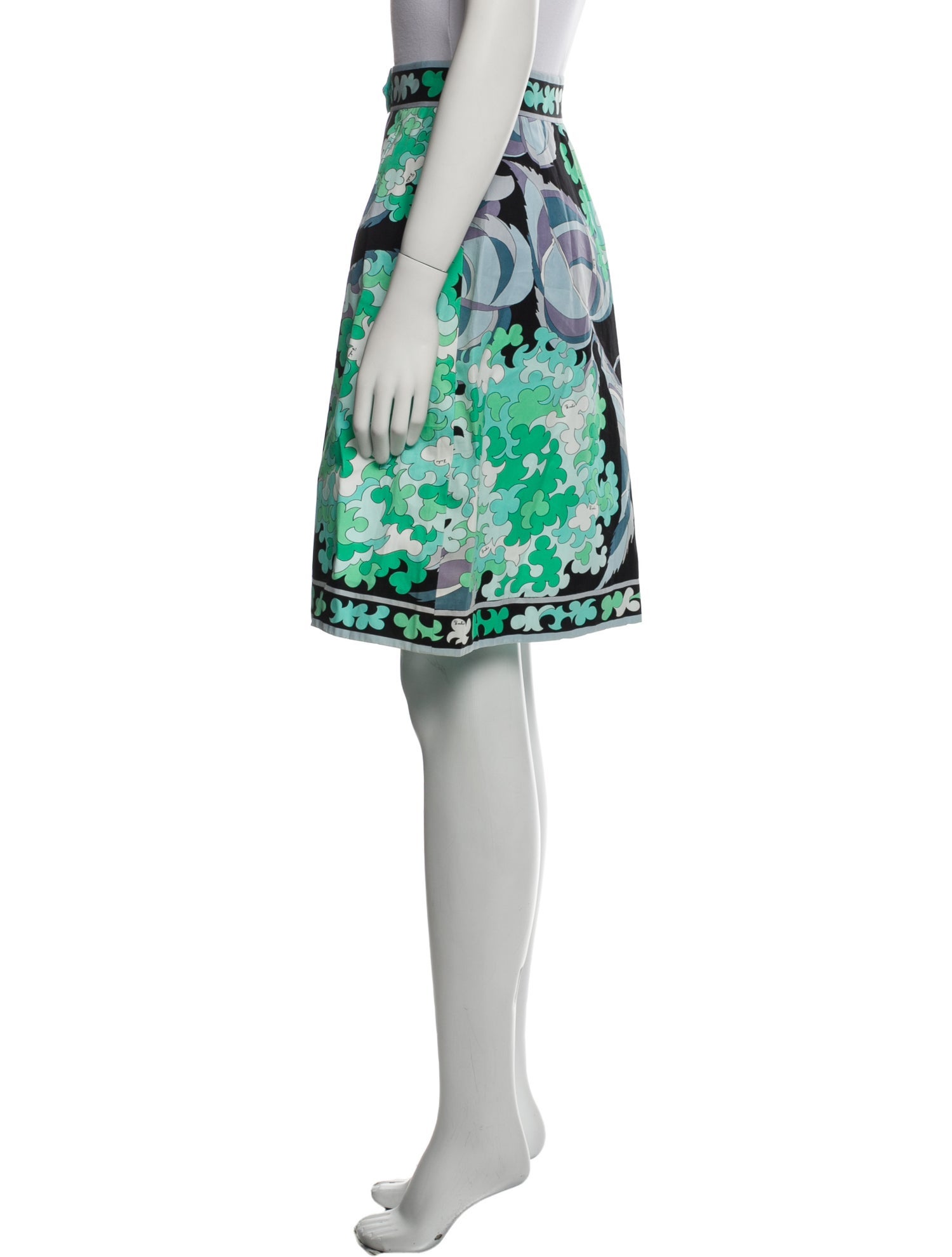 Emilio Pucci Vintage Knee-Length Skirt