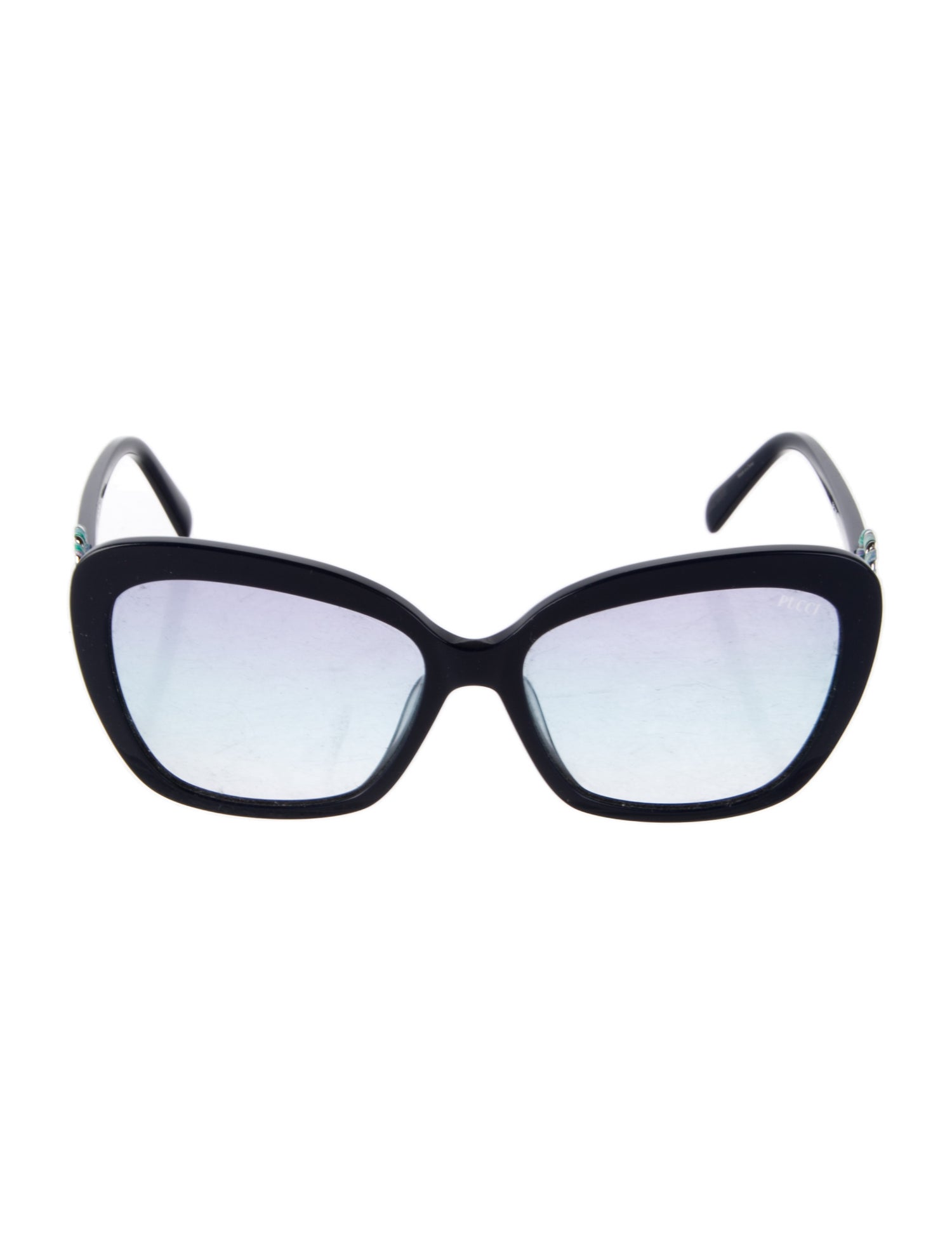 Emilio Pucci Oversize Gradient Sunglasses