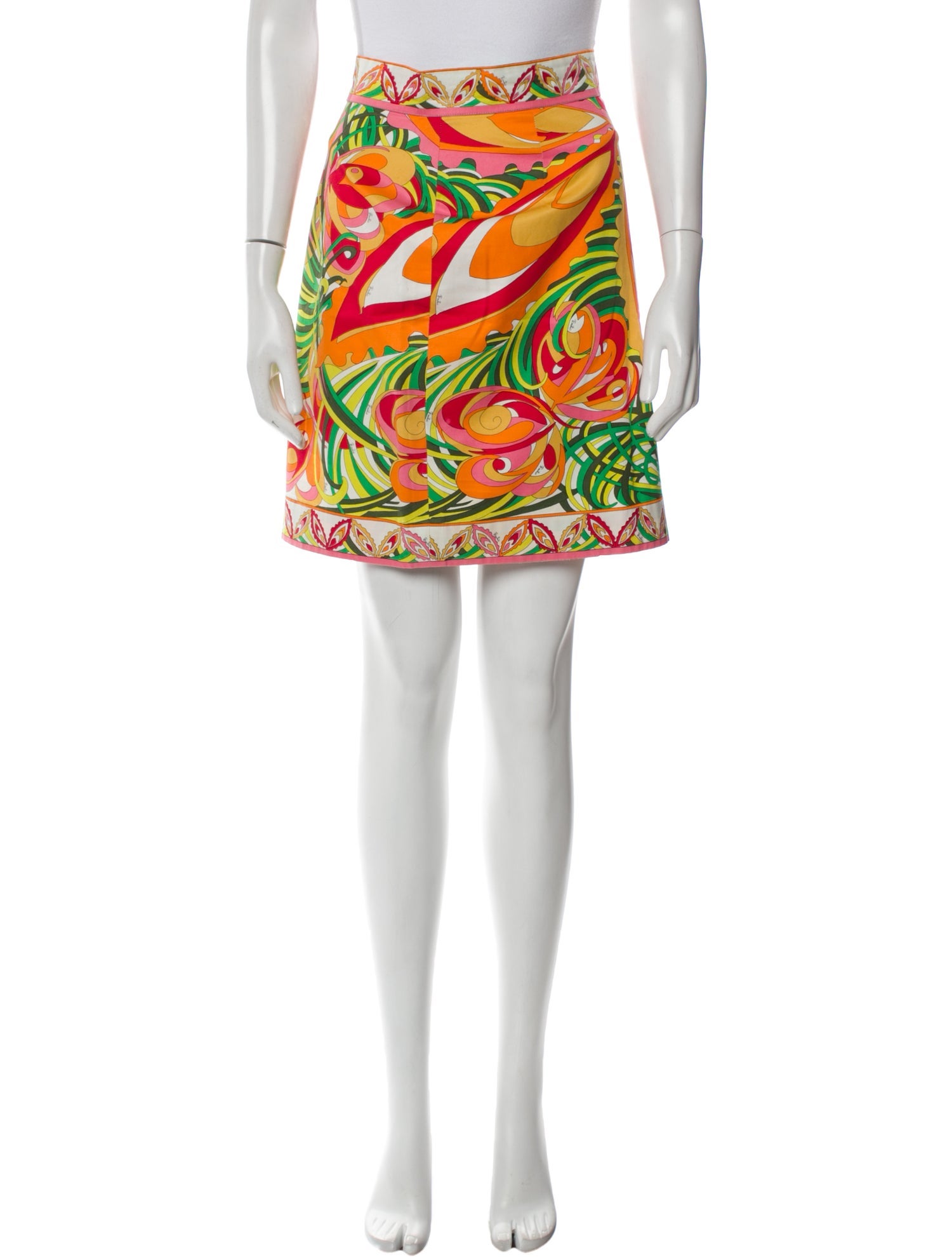 Emilio Pucci Printed Mini Skirt