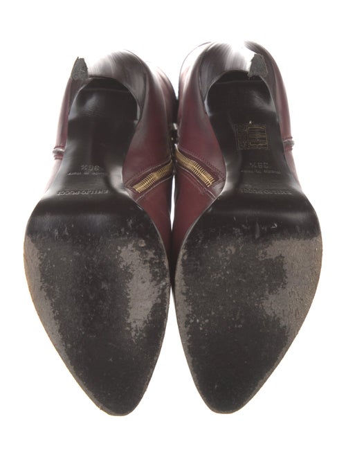 Emilio Pucci Leather Boots