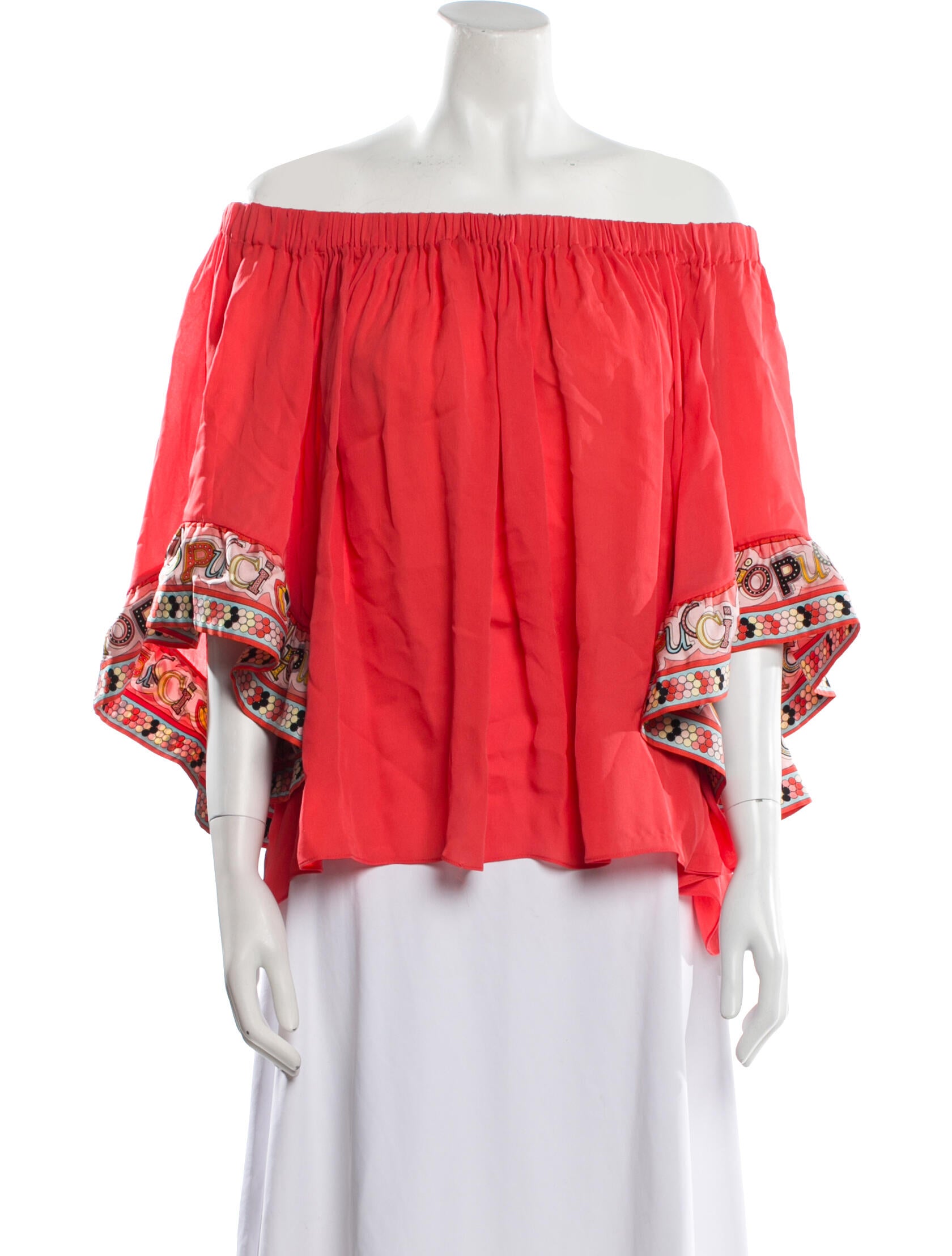 Emilio Pucci Silk Printed Blouse