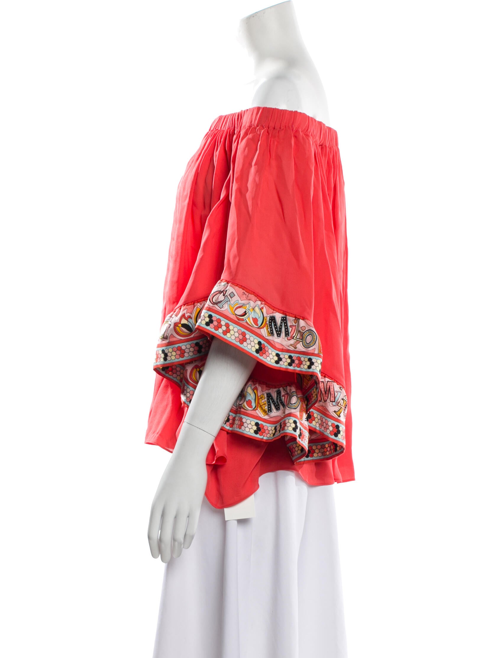 Emilio Pucci Silk Printed Blouse