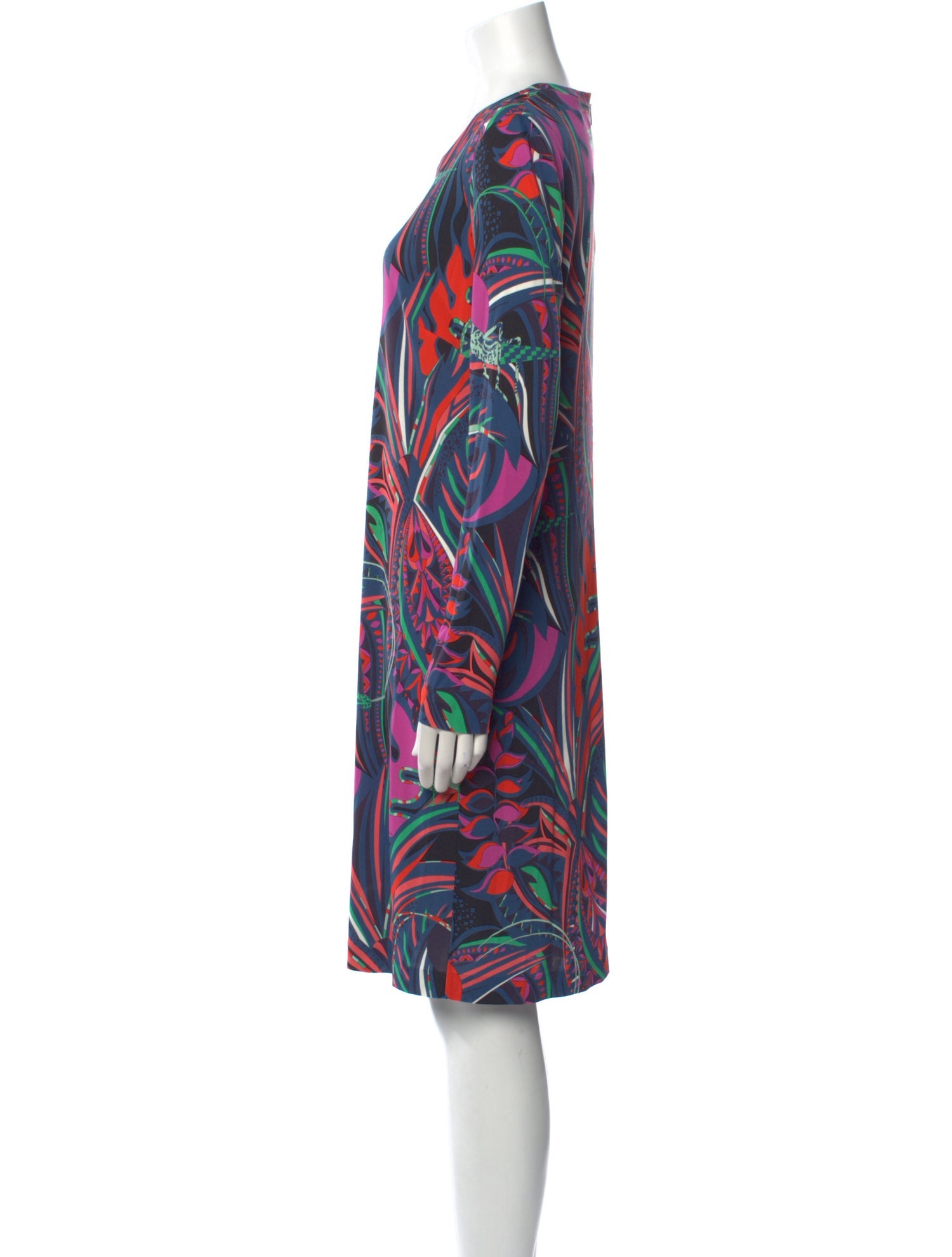 Emilio Pucci Printed Knee-Length Dress