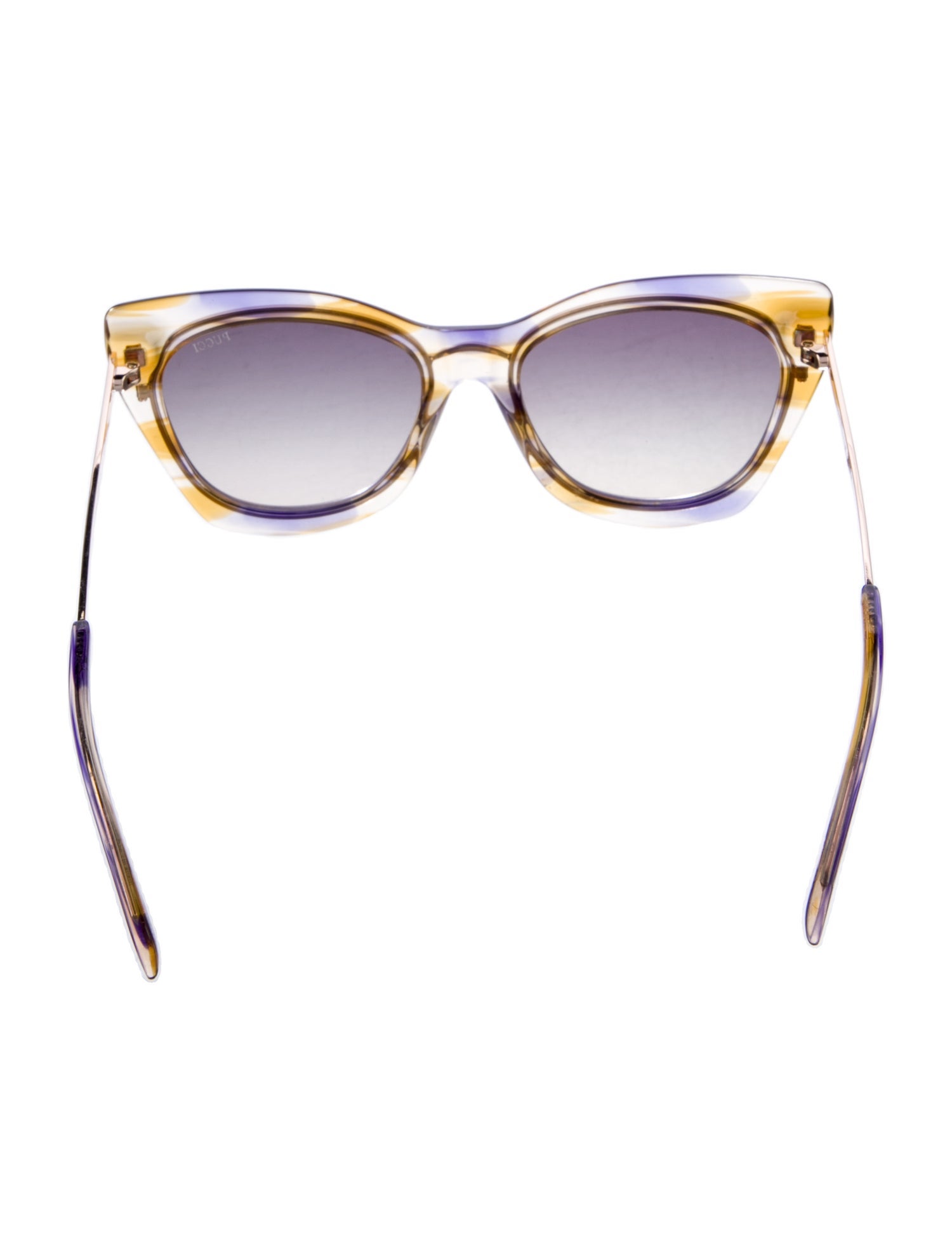 Emilio Pucci Wayfarer Gradient Sunglasses