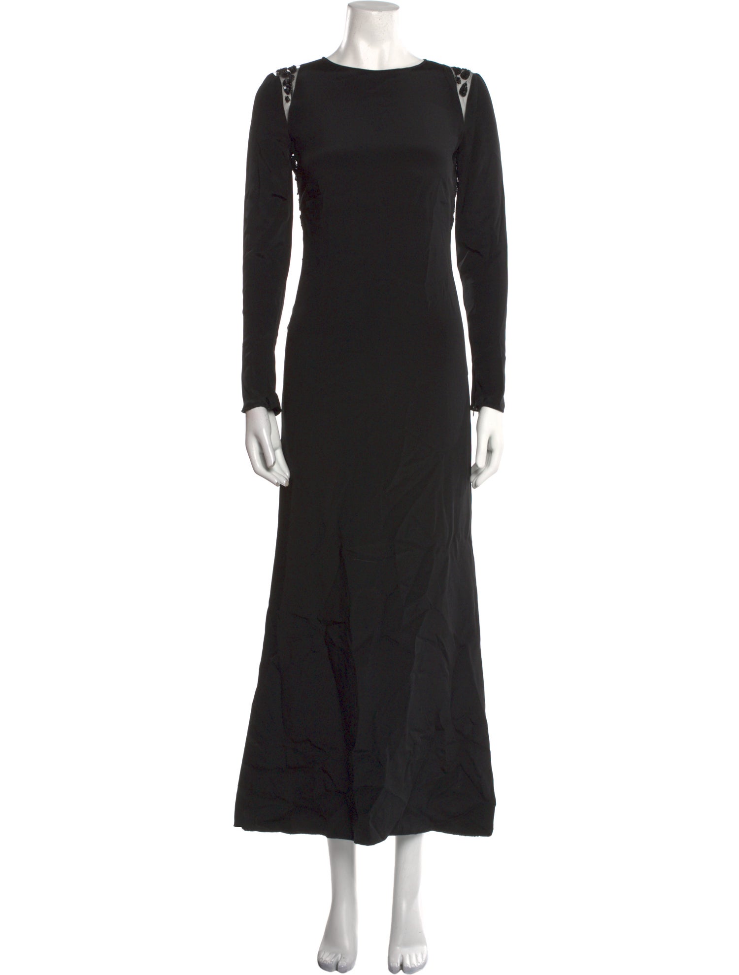 Emilio Pucci Bateau Neckline Long Dress