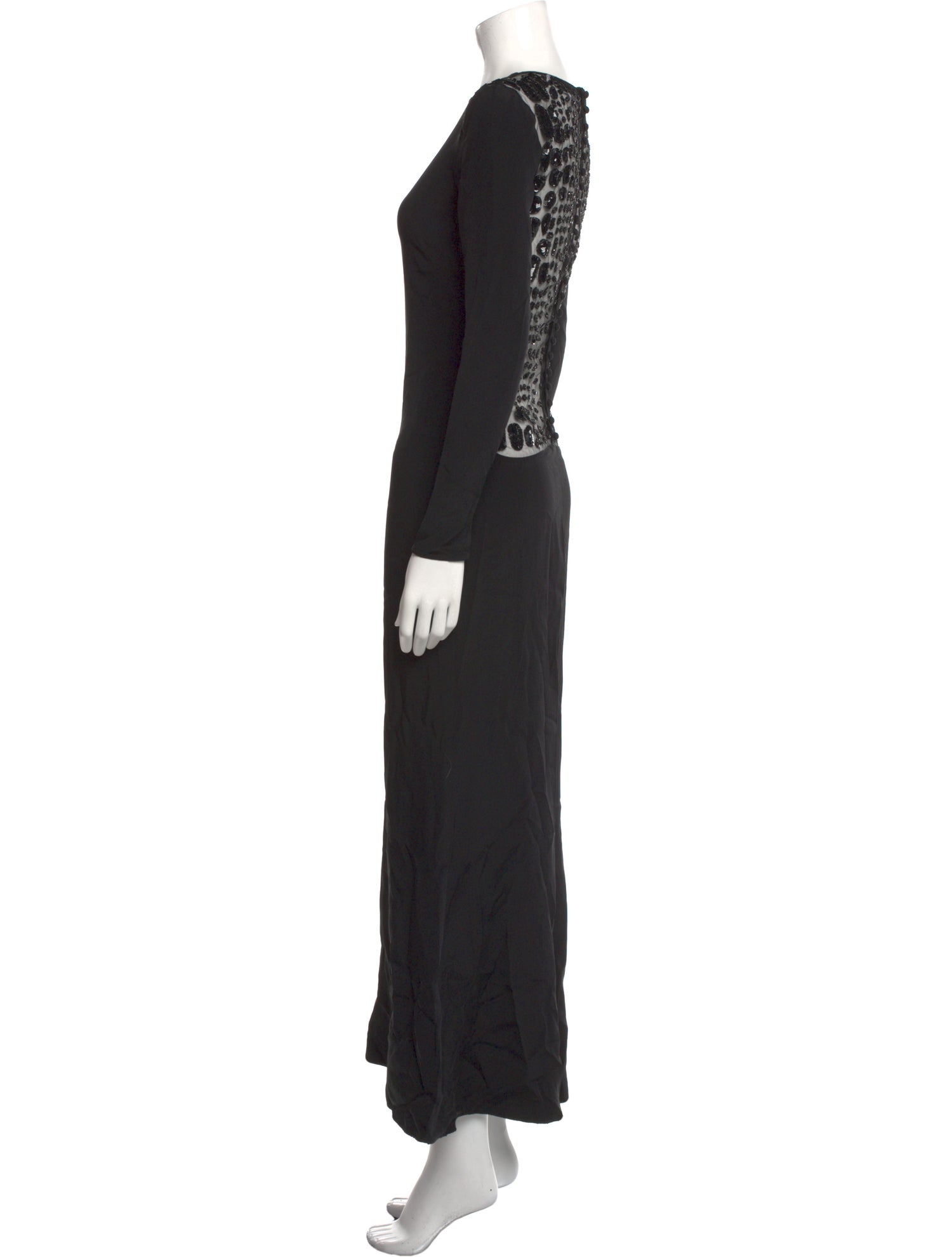 Emilio Pucci Bateau Neckline Long Dress