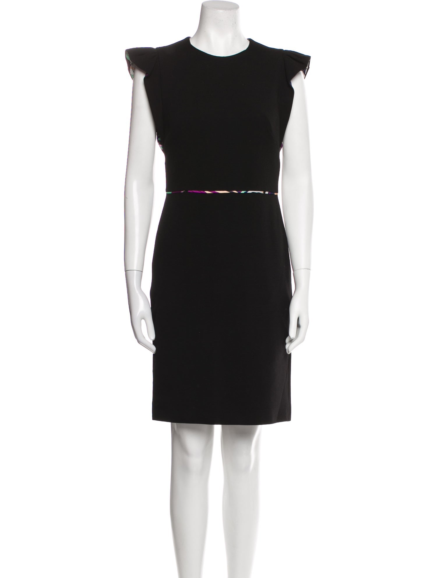 Emilio Pucci Crew Neck Mini Dress