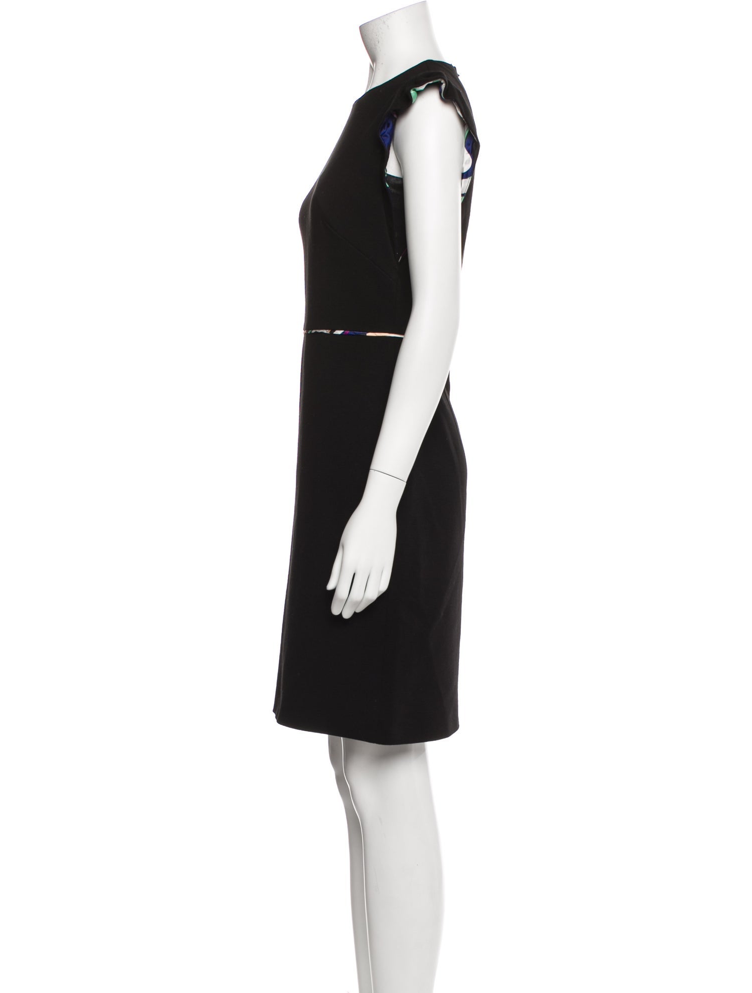 Emilio Pucci Crew Neck Mini Dress