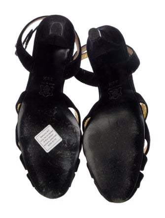 Emilio Pucci Suede Slingback Pumps