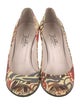 Emilio Pucci Leather Printed Pumps