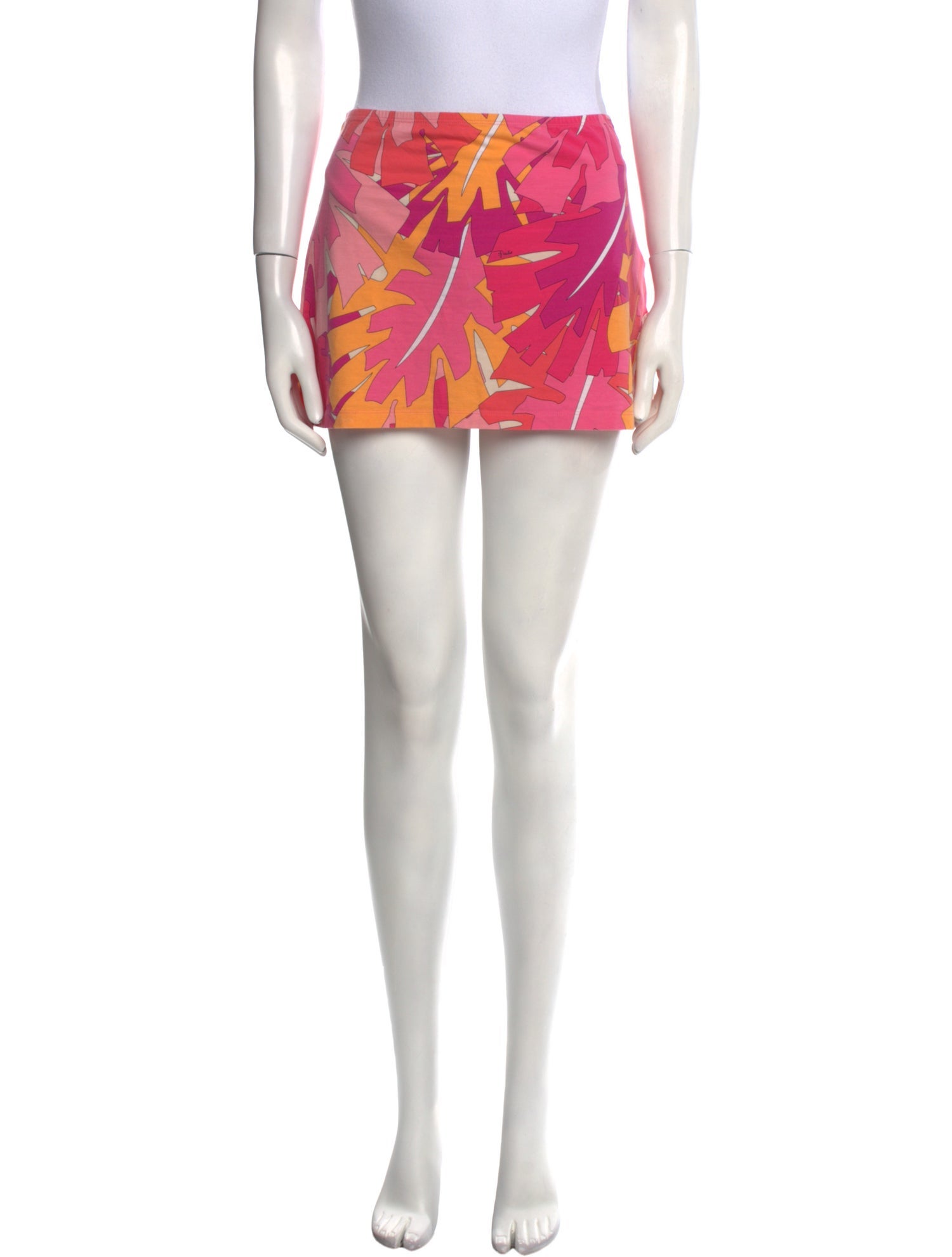 Emilio Pucci Printed Mini Skirt