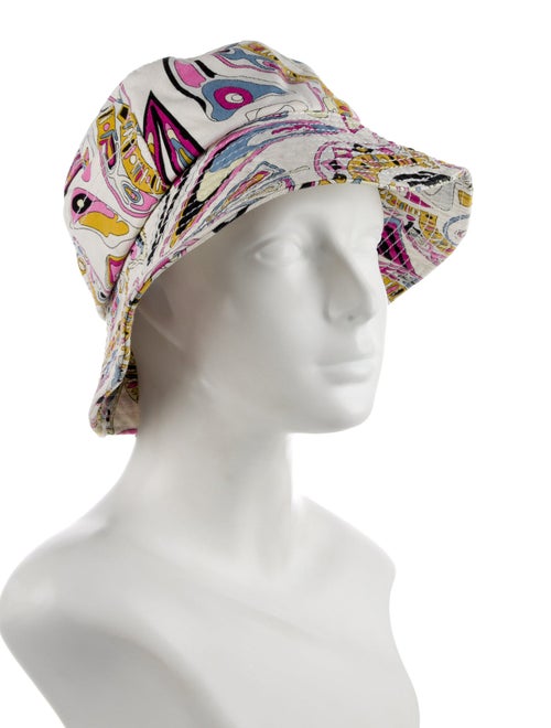 Emilio Pucci Pattern Bucket Hat
