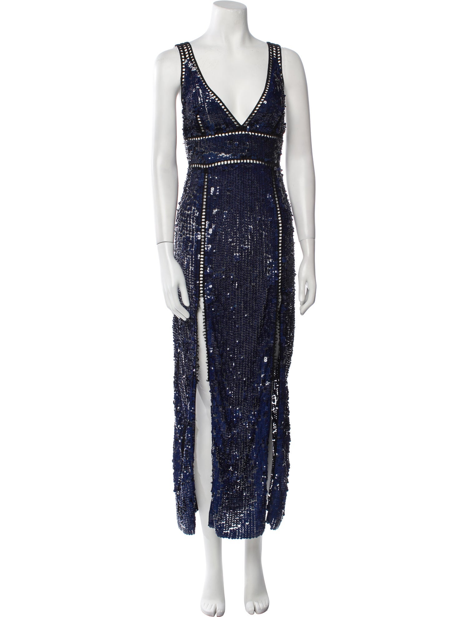 Emilio Pucci V-Neck Long Dress