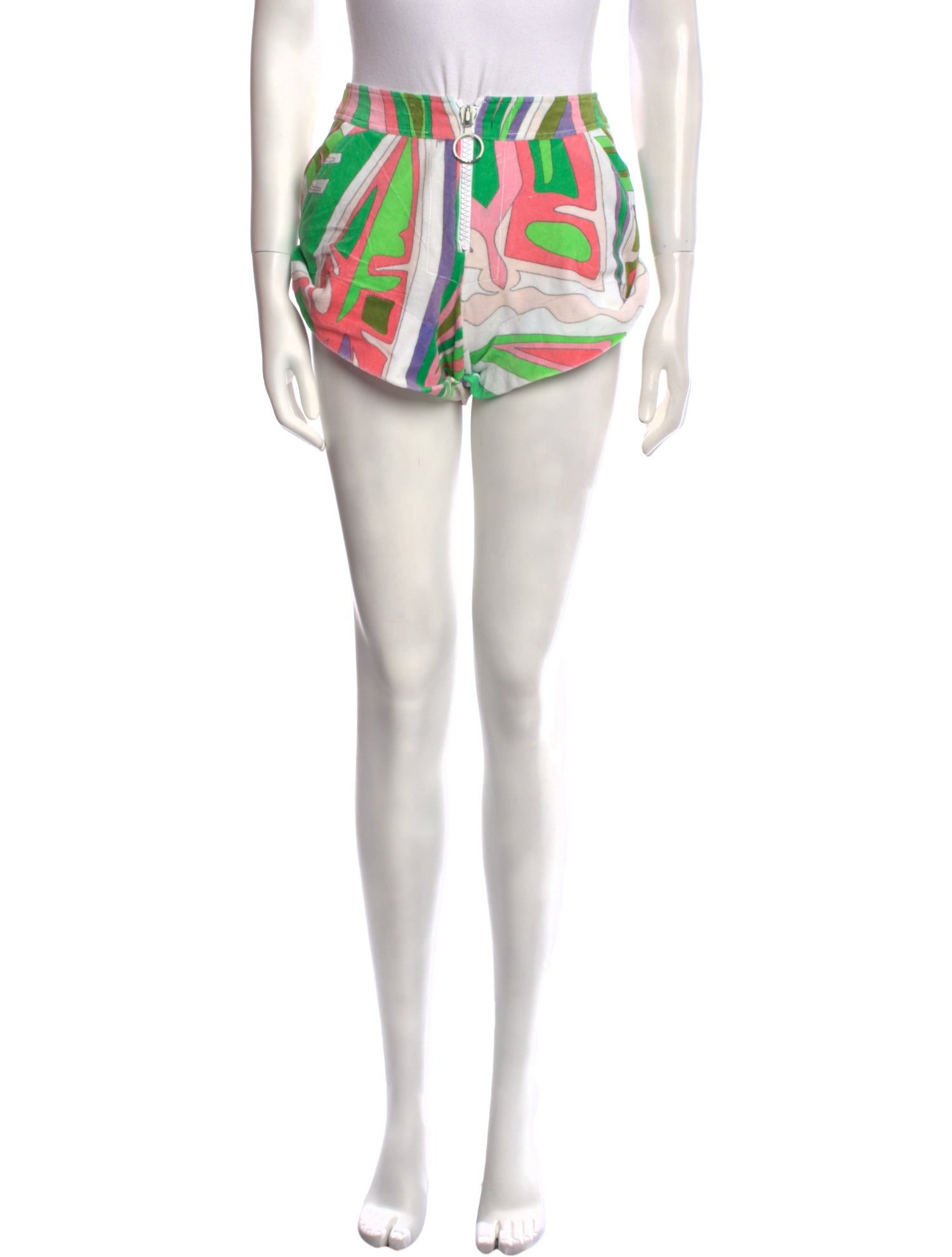 Emilio Pucci Printed Mini Shorts