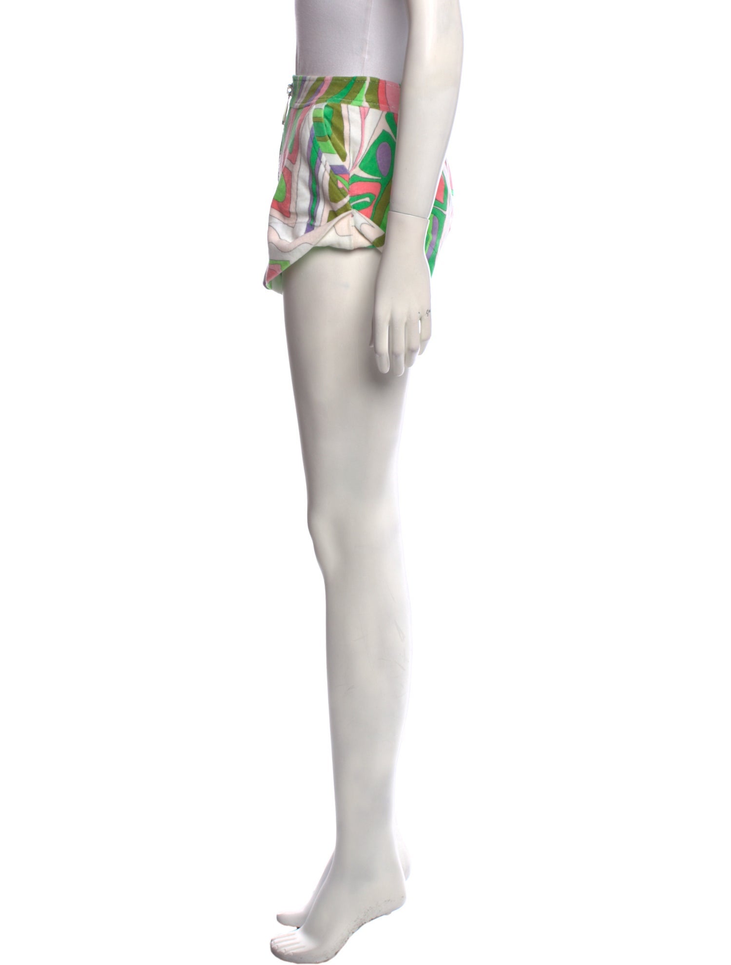 Emilio Pucci Printed Mini Shorts