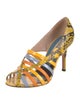 Emilio Pucci Snakeskin Printed Pumps