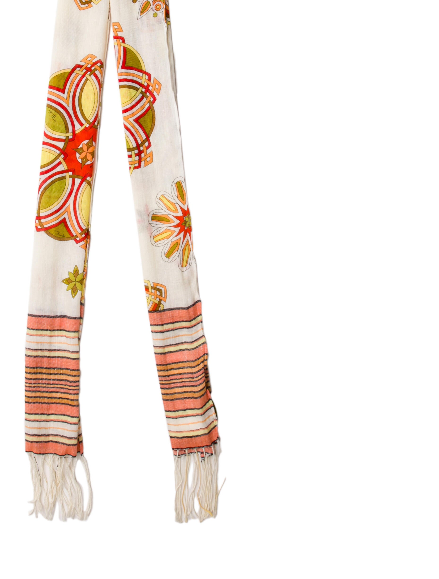 Emilio Pucci Floral Print Scarf