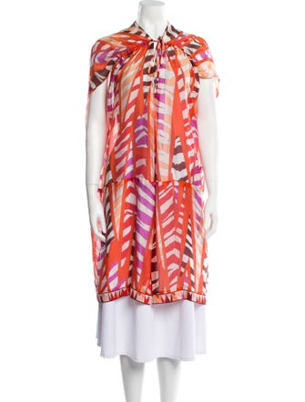 Emilio Pucci Printed Robe