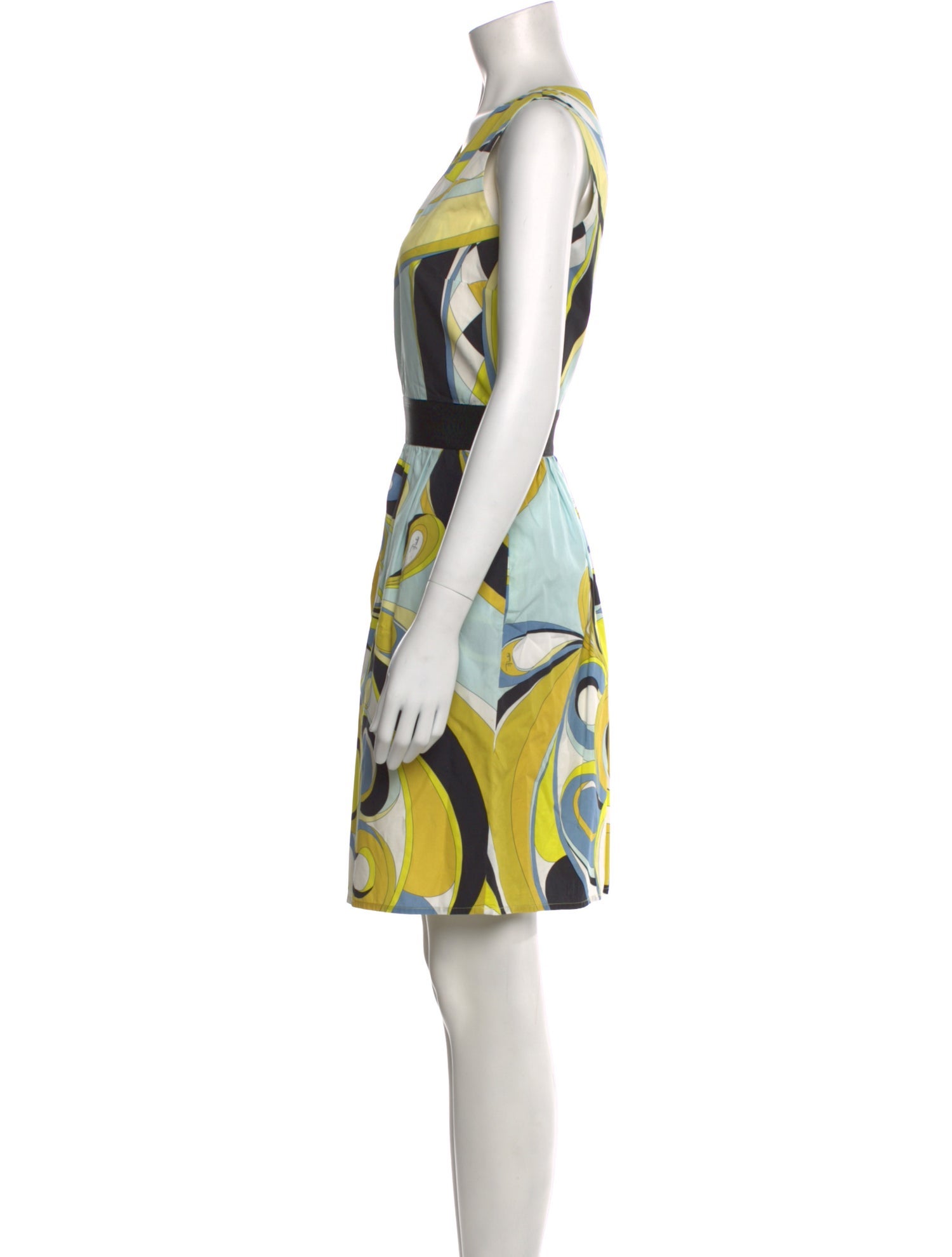 Emilio Pucci Printed Knee-Length Dress
