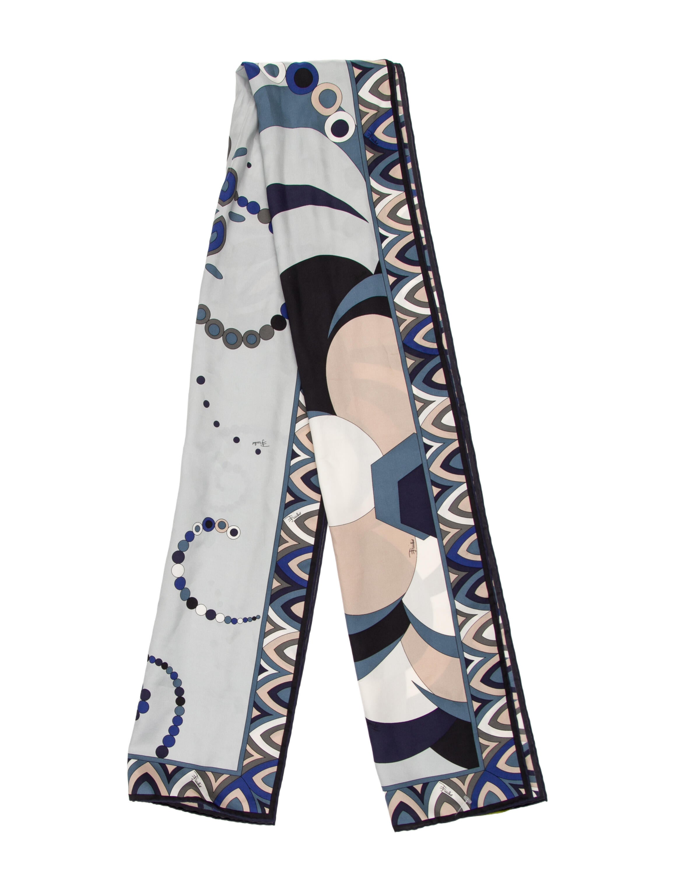 Emilio Pucci Silk Printed Scarf