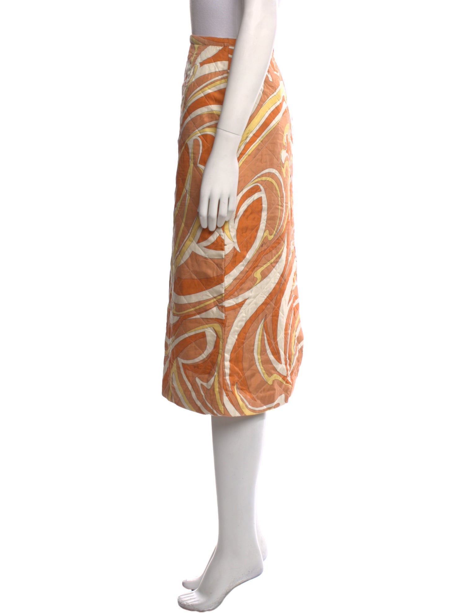 Emilio Pucci Printed Knee-Length Skirt