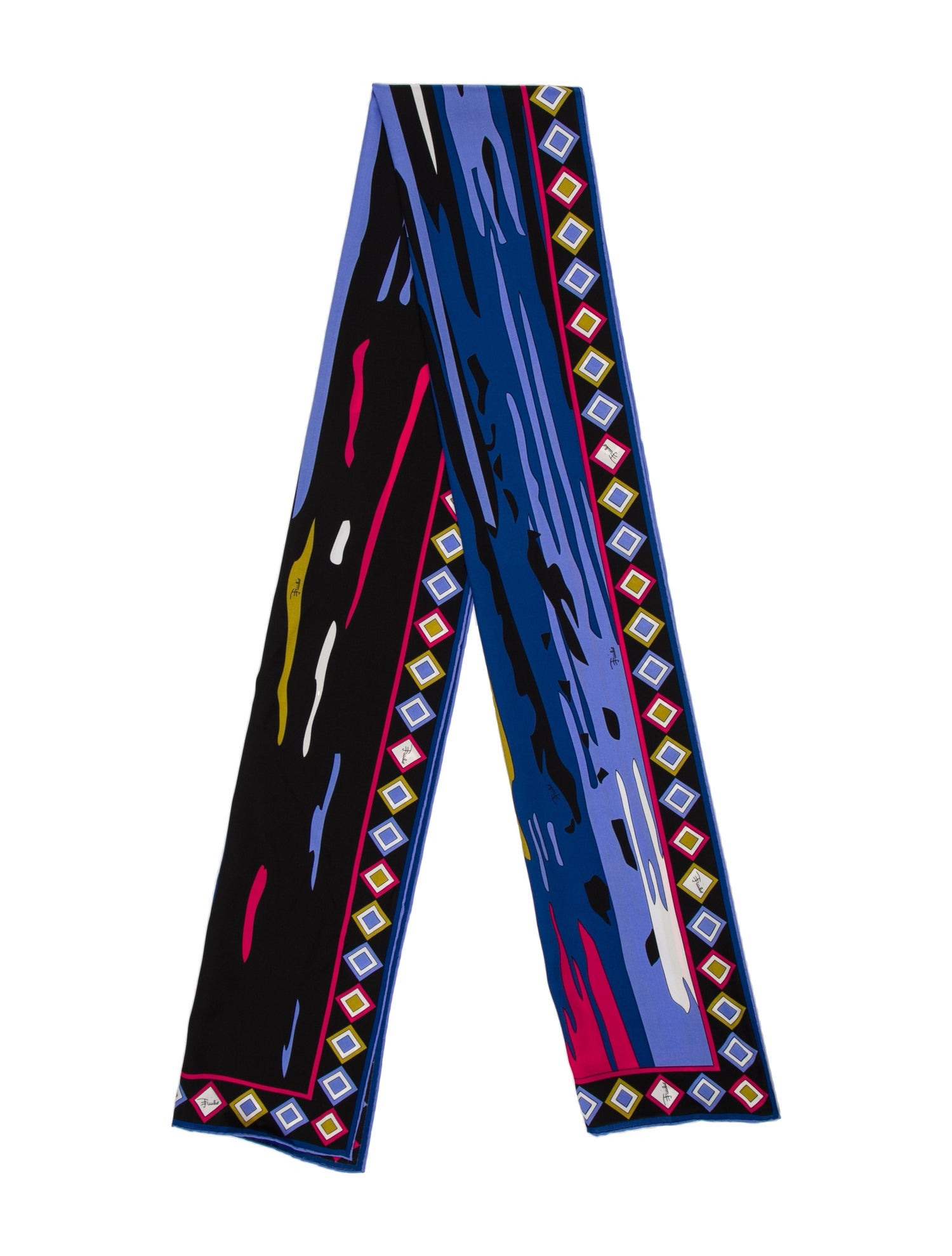 Emilio Pucci Silk Printed Scarf