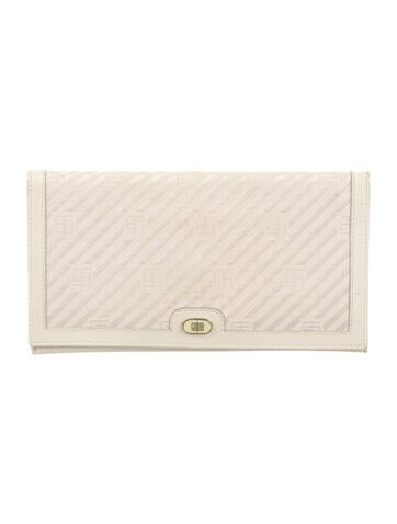 Emilio Pucci Wallets Canvas Continental Wallet