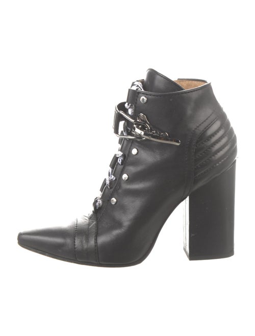 Emilio Pucci Leather Lace-Up Boots
