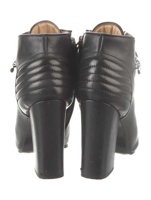 Emilio Pucci Leather Lace-Up Boots