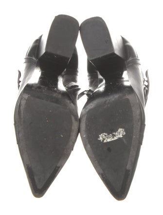 Emilio Pucci Leather Lace-Up Boots