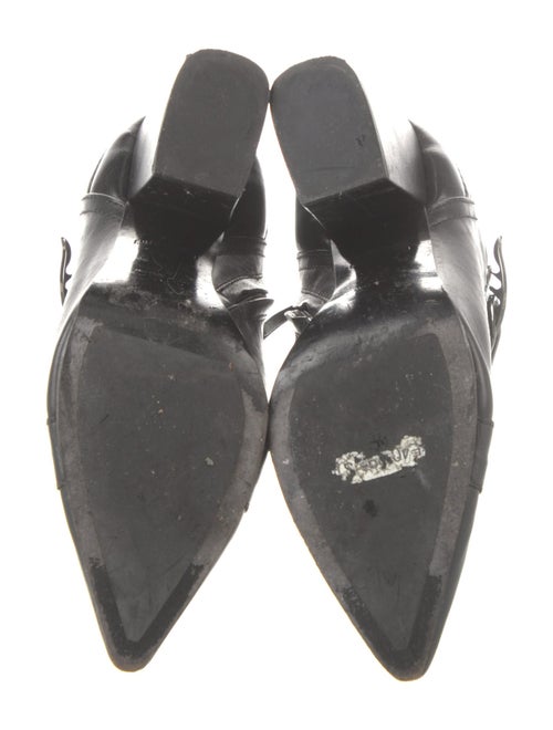 Emilio Pucci Leather Lace-Up Boots